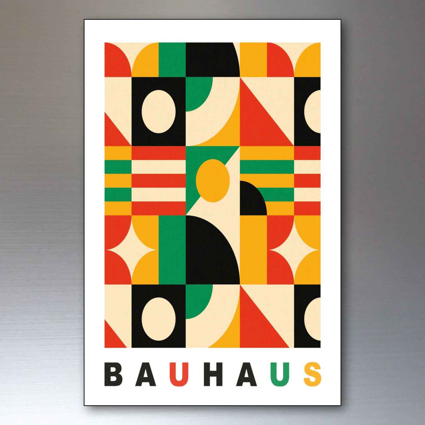 Bauhaus Vintage Exhibition Images Fridge Magnets | Set of 8 | No.2