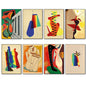 Man Ray Avant-Garde Art Fridge Magnets | Dada & Surrealist Prints | Set of 8