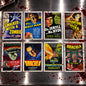 Vintage B-Movie Horror Film Poster Postcards | Pack of 8