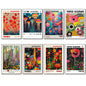 Yayoi Kusama Japanese Pop Art Fridge Magnets | Set of 8
