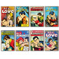 Pop Art Comic Book Strip Romance Vintage | Set of 8 | No.1