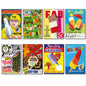 Vintage Ice Lolly & Popsicle Fridge Magnets | Set of 8 | No.1