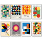 Bauhaus Vintage Exhibition Images Fridge Magnets | Set of 8 | No.2