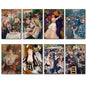 Renoir Impressionist Art Paintings | Set of 8 Fridge Magnets