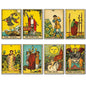 Vintage Tarot Card Fridge Magnets | Set of 8 | No.1