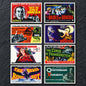 Vintage Hammer Horror Film Poster Postcards | Pack of 8 | No.1