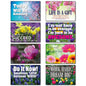 Vintage Inspirational Quote Fridge Magnets Set of 8 | Motivational Gift | No.3