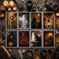Vintage Halloween & Horror Postcards | Pack of 8 | No.1