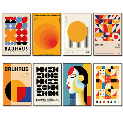 Bauhaus Vintage Exhibition Images | Set of 8 | No.1