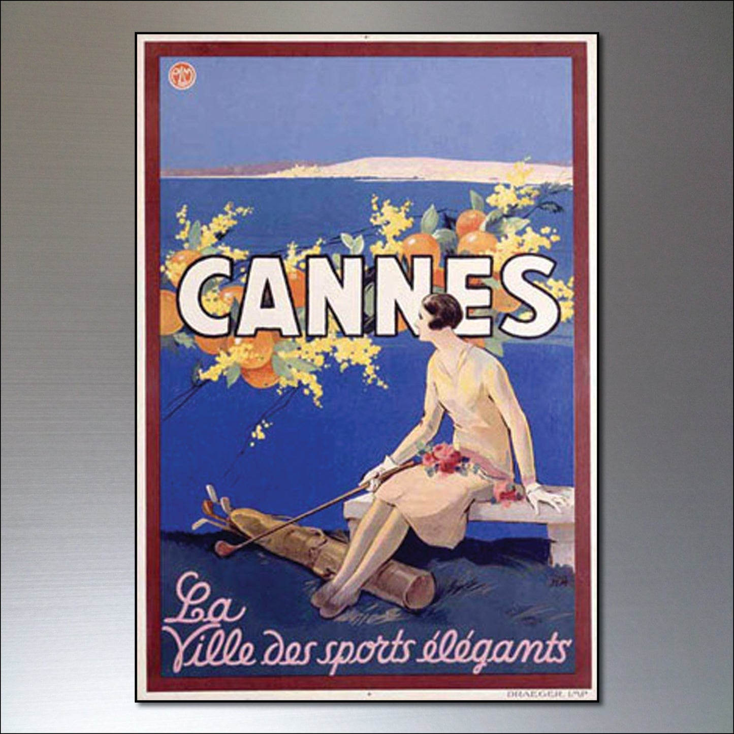 Vintage Travel Poster Fridge Magnets | Set of 8 | No.3