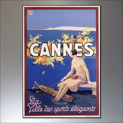 Vintage Travel Poster Fridge Magnets | Set of 8 | No.3