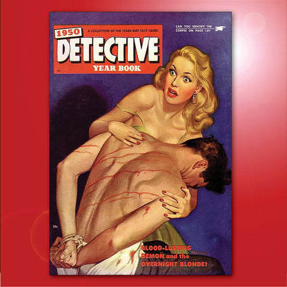 Vintage Pulp Novel Cover Art Fridge Magnets | Set of 8 | No.2