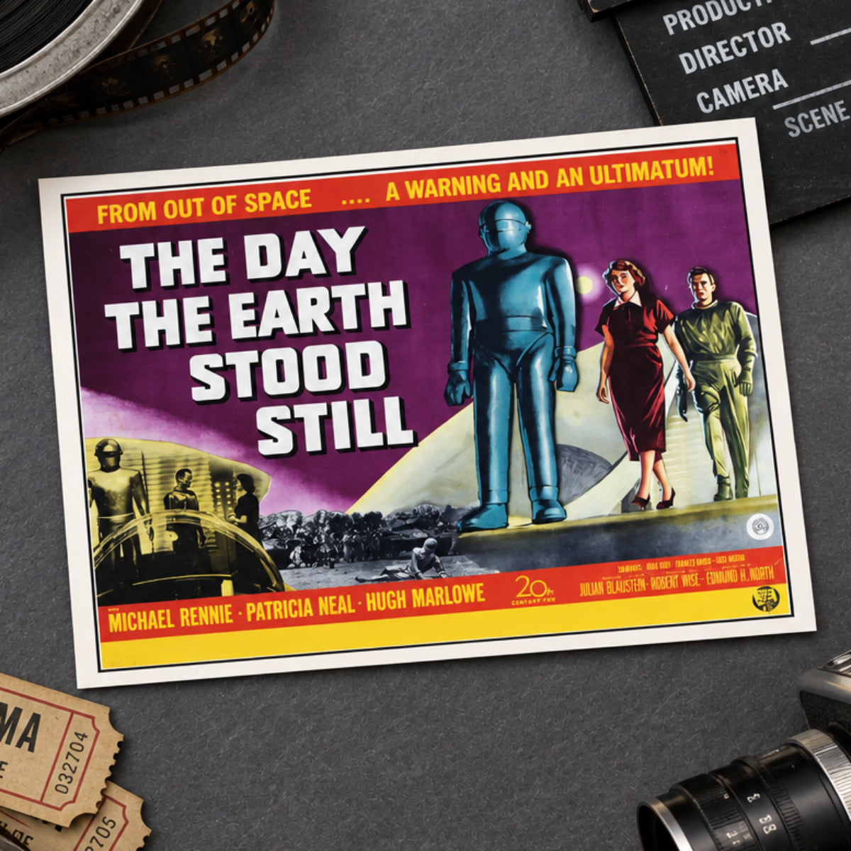 Vintage B Movie Film Poster Postcards | Pack of 8 | No.4