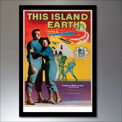 Classic B Movie Film Poster Fridge Magnets | Set of 8 | No.5