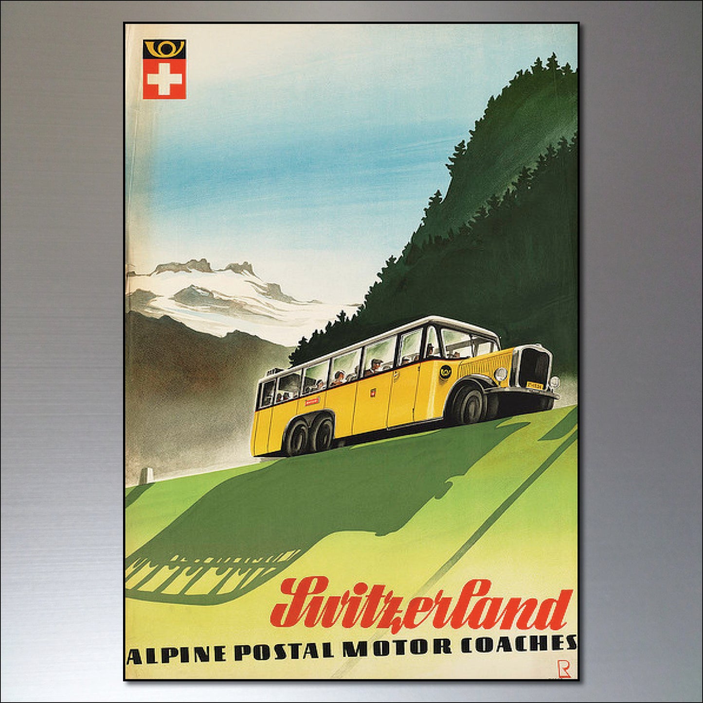 Vintage Travel Poster Fridge Magnets | Set of 8 | No.2
