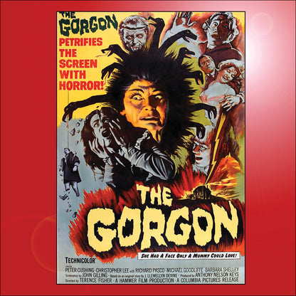 Classic B Movie Film Poster Fridge Magnets | Set of 8 | No.3