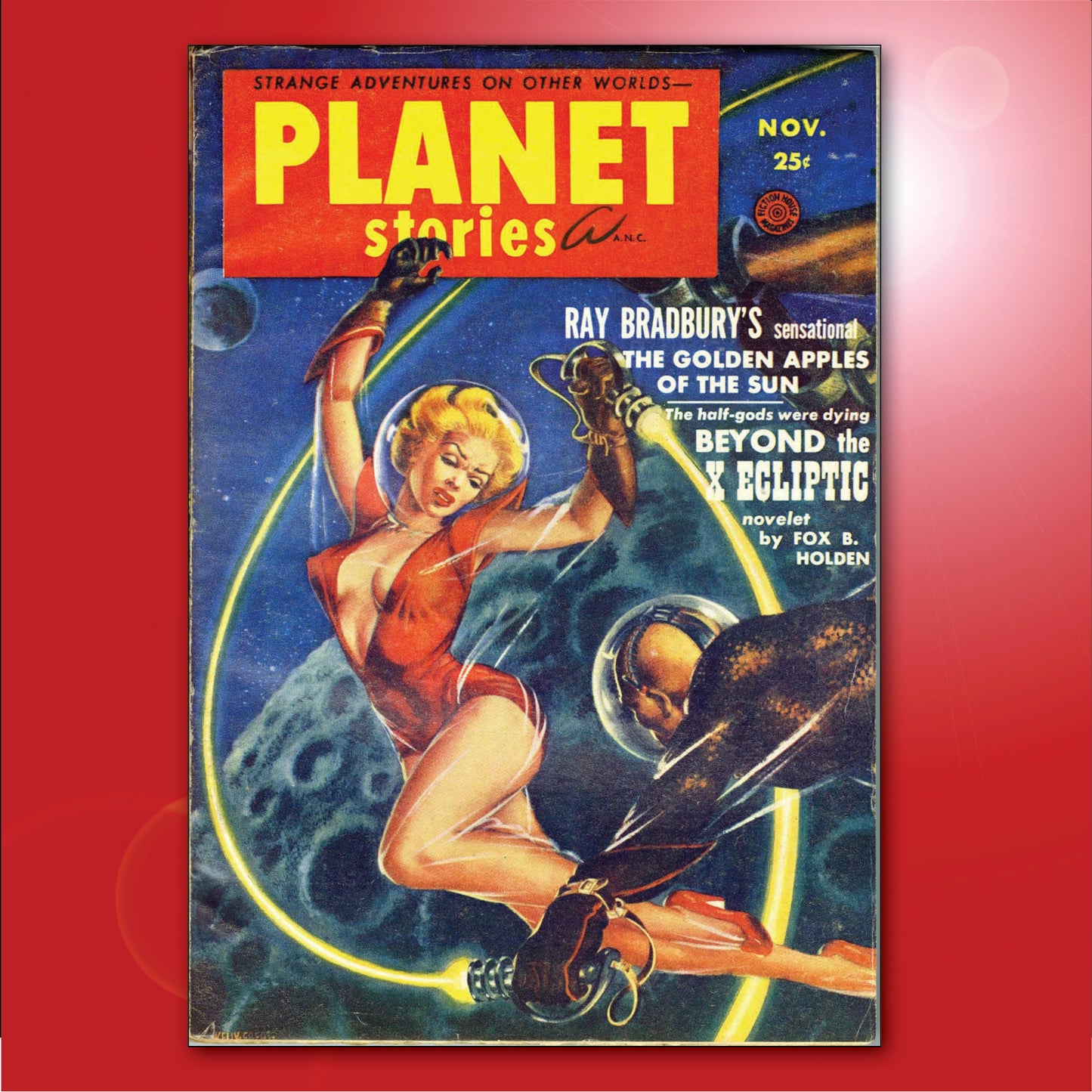 Vintage Pulp Novel Cover Art Fridge Magnets | Set of 8 | No.2