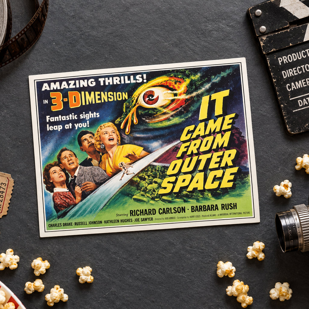 Vintage B Movie Film Poster Postcards | Pack of 8 | No.4