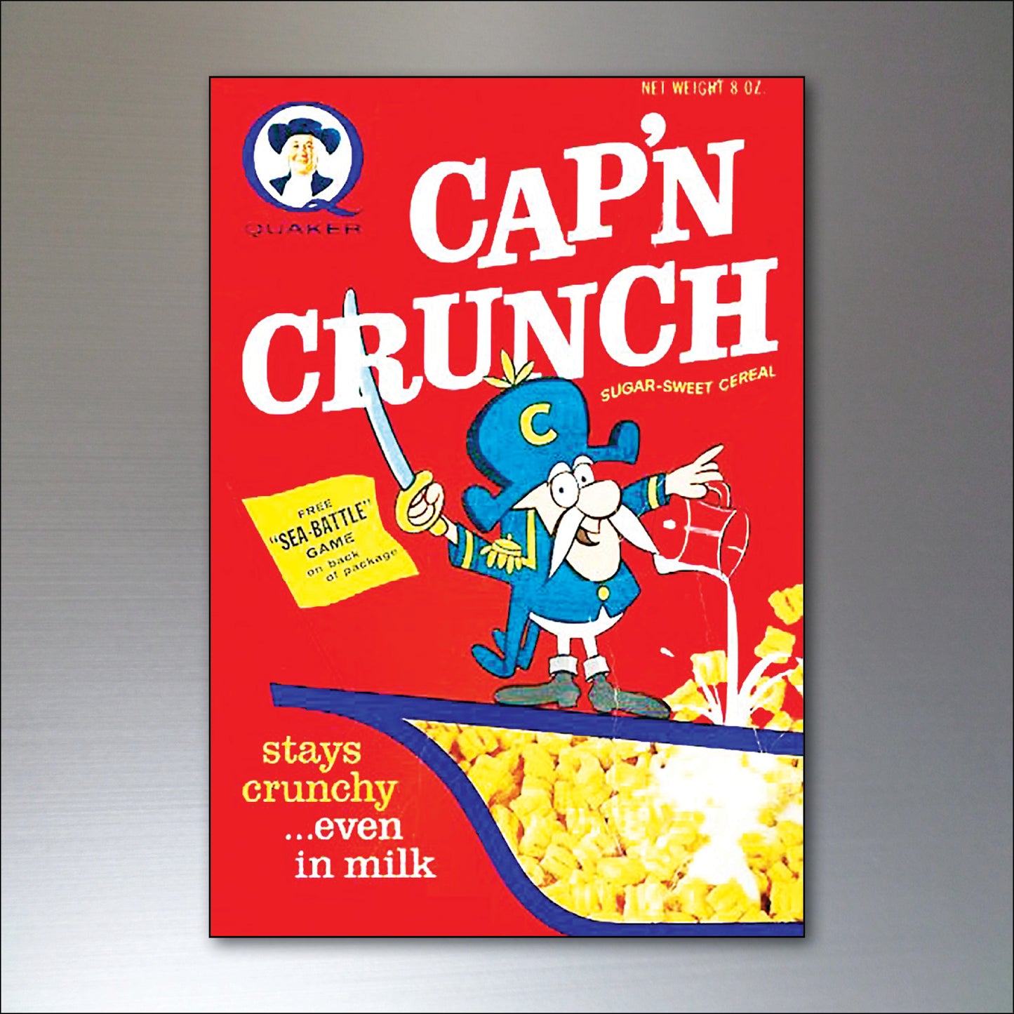 Vintage Cereal Box Fridge Magnets | Set of 8 | No.2