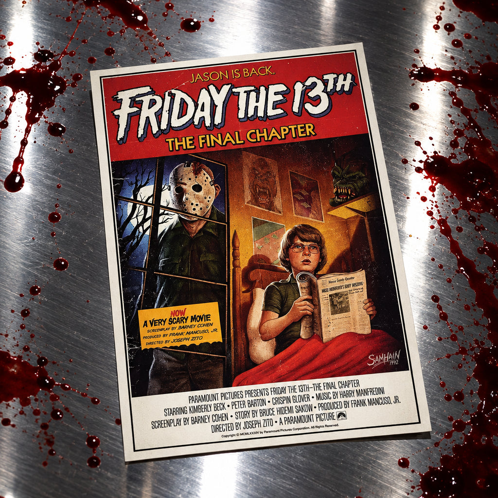 Vintage Classic Horror Film Poster Postcards | Pack of 8 | No.6