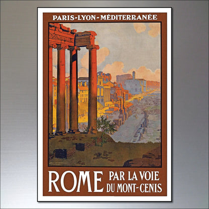 Vintage Travel Poster Fridge Magnets | Set of 8 | No.4