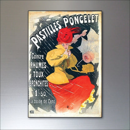 Art Nouveau Fridge Magnets | Set of 8 | No.2