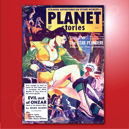 Vintage Pulp Novel Cover Art Fridge Magnets | Set of 8 | No.2