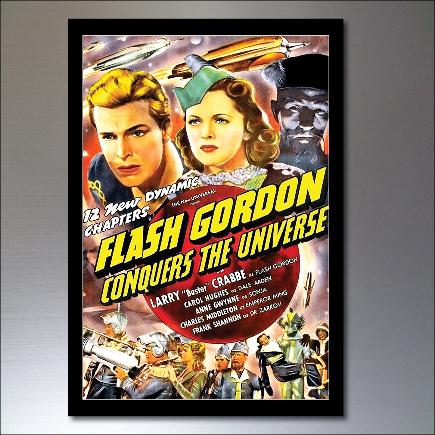 Classic B Movie Film Poster Fridge Magnets | Set of 8 | No.5