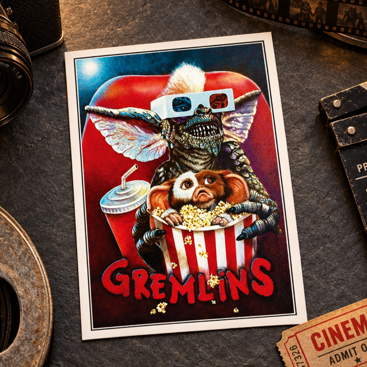 Vintage Film Poster Postcards | Pack of 8