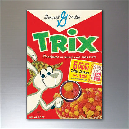 Vintage Cereal Box Fridge Magnets | Set of 8 | No.2