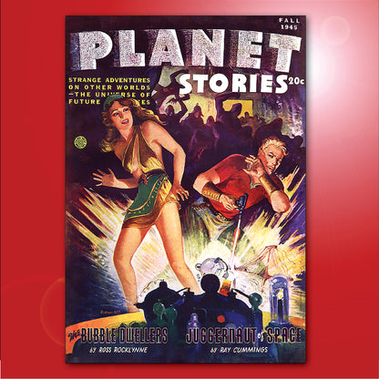 Vintage Pulp Novel Cover Art Fridge Magnets | Set of 8 | No.2
