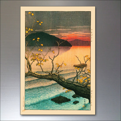 Vintage Japanese Ukiyo-e Woodblock Art | Fridge Magnets Set of 8 | Art Gift | No.1