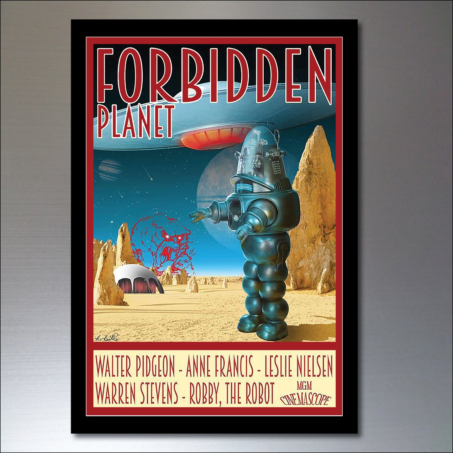 Classic B Movie Film Poster Fridge Magnets | Set of 8 | No.5