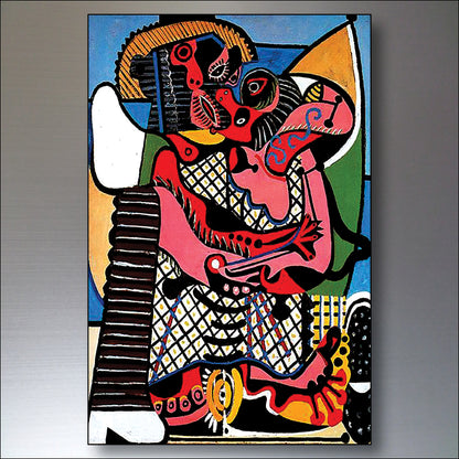 Vintage Pablo Picasso Surrealist Painting Fridge Magnets Set of 8 | Art Gift
