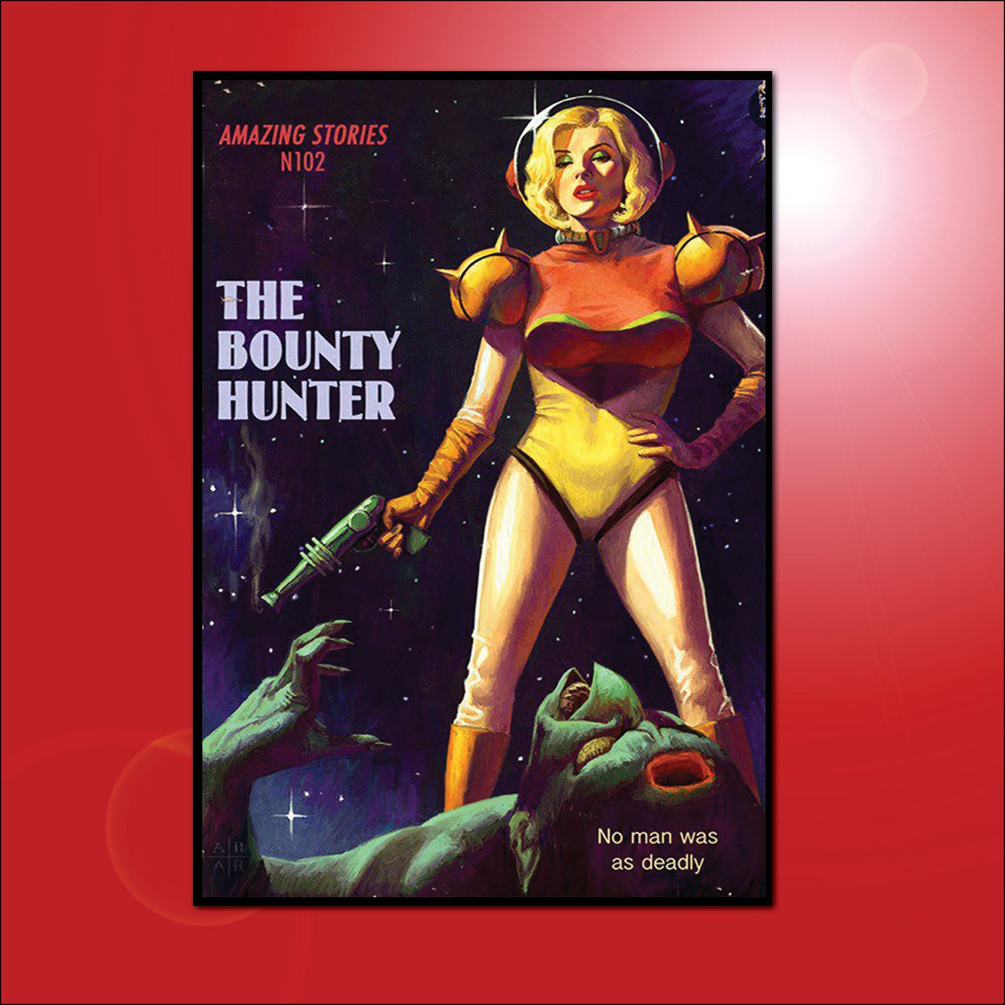 Vintage Pulp Novel Cover Art Fridge Magnets | Set of 8 | No.1