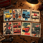 Vintage Classic Car Postcards | Pack of 8