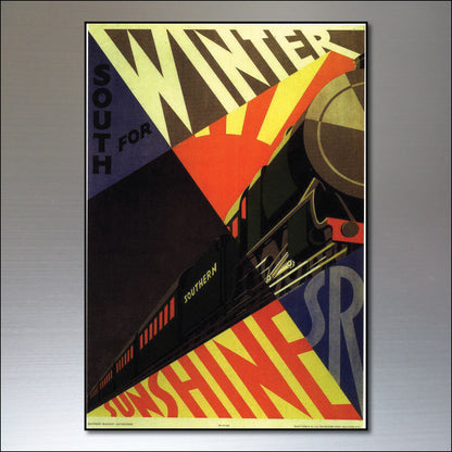 Vintage Travel Poster Fridge Magnets | Set of 8 | No.1