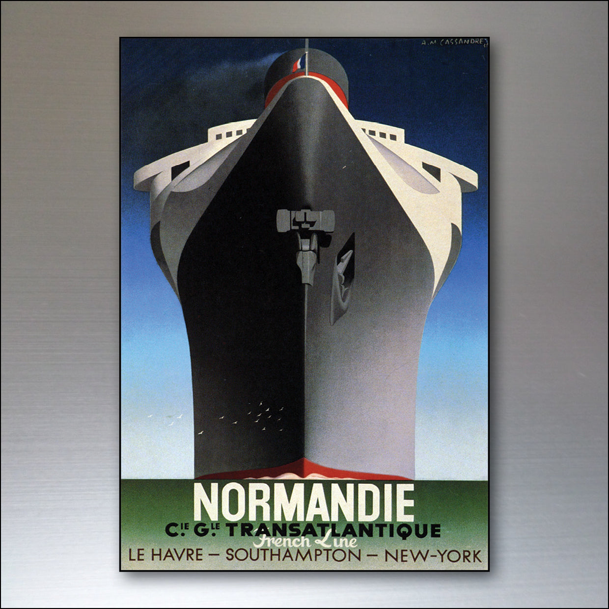 Vintage Travel Poster Fridge Magnets | Set of 8 | No.5