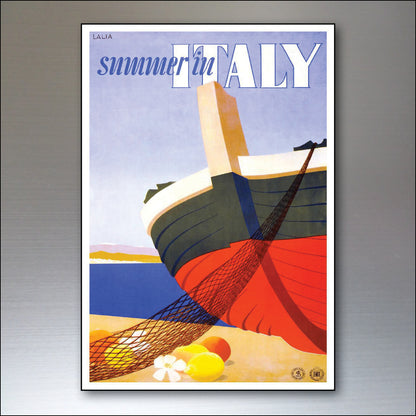 Vintage Travel Poster Fridge Magnets | Set of 8 | No.5