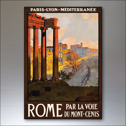 Vintage Travel Poster Fridge Magnets | Set of 8 | No.5