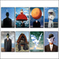 René Magritte Surrealist Painting Fridge Magnets Set of 8 | Vintage Art Gift | No.1