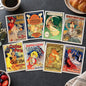 Art Nouveau Design, Illustration & Painting Postcards | Pack of 8 | No.2