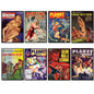 Vintage Pulp Novel Cover Art Fridge Magnets | Set of 8 | No.2