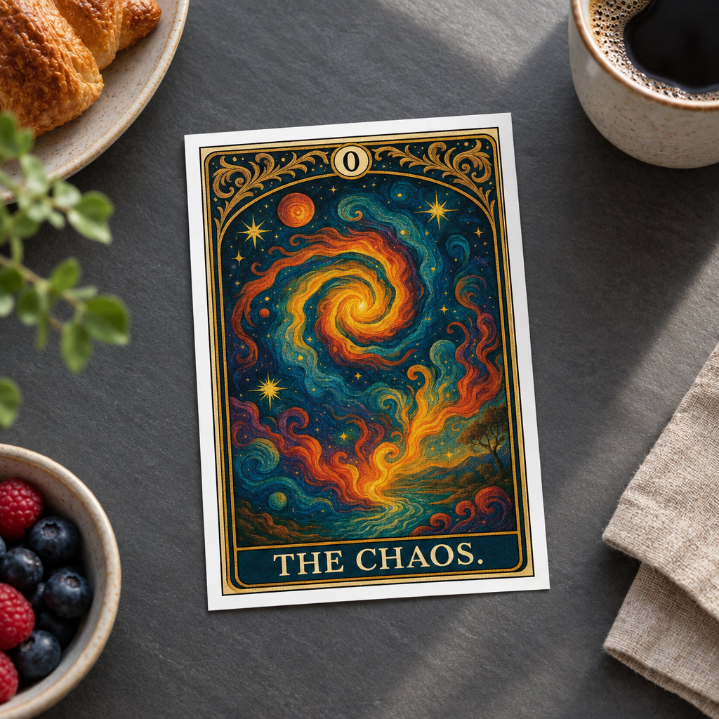 Vintage Retro Tarot Card Postcards | Pack of 8 | No.6