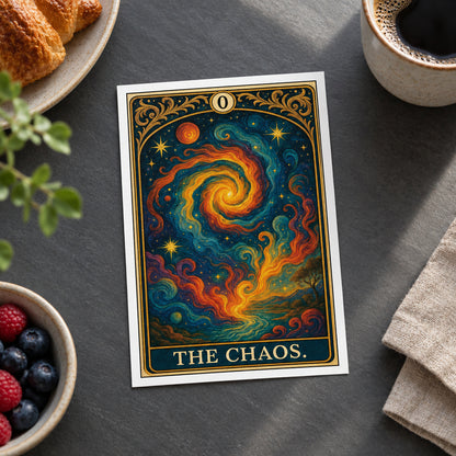 Vintage Retro Tarot Card Postcards | Pack of 8 | No.6