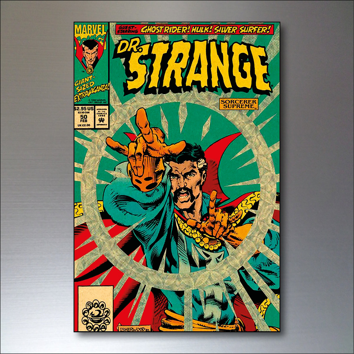 Vintage Superhero & Villain Comic Fridge Magnets | Set of 8