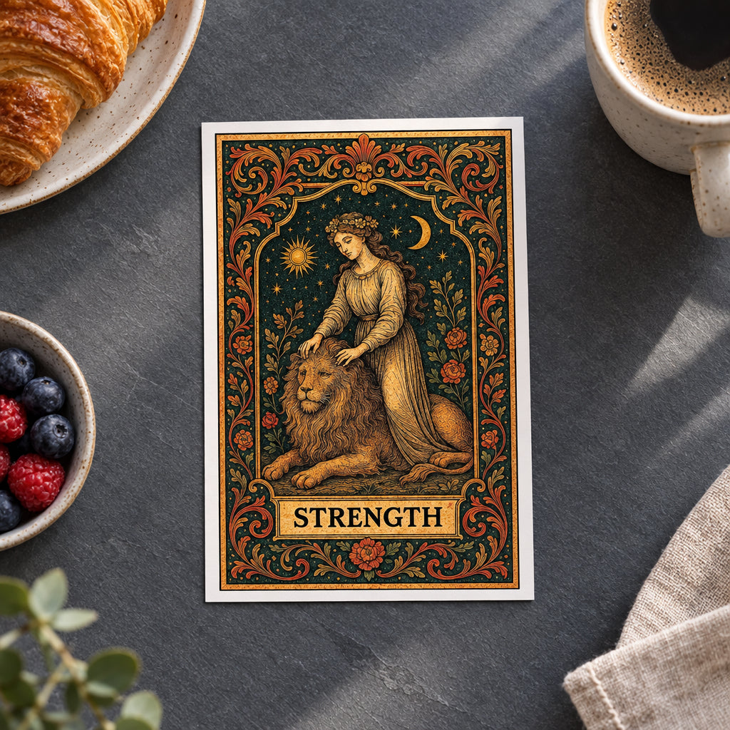 Vintage Retro Tarot Card Postcards | Pack of 8 | No.6