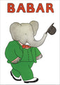 Babar the Elephant A3 Luxury Satin Art Print | Classic Children's Illustration | No.3
