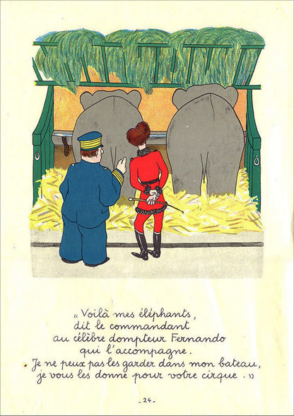 Babar the Elephant A3 Luxury Satin Art Print | Classic Children's Illustration | No.6