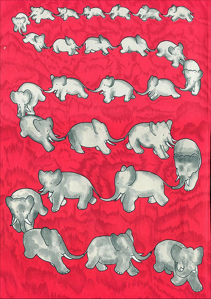 Babar the Elephant Satin Art Print | Children's Illustration | No.7